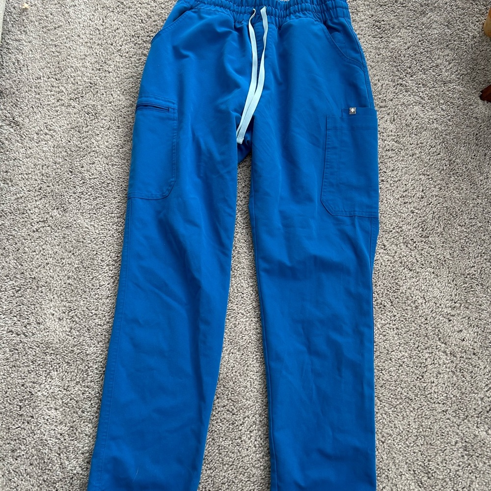 Women’s Figs Royal blue scrub pants